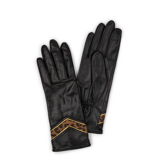 Gants - Accessoires Gants Femme #couleur_noir-lopard