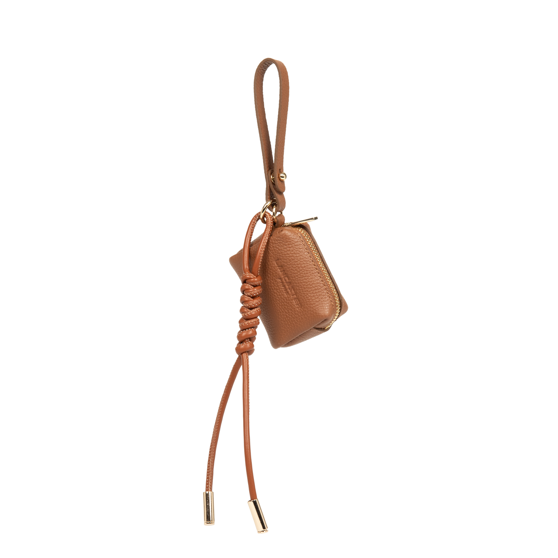 étui airpods - accessoires milano #couleur_camel