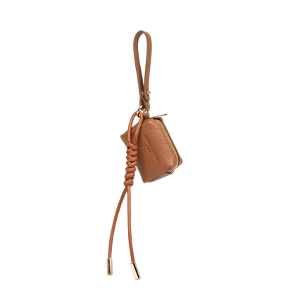 étui airpods - accessoires milano #couleur_camel