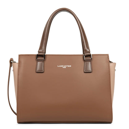 sac à main - smooth sm #couleur_vison-nude-fonc-marron