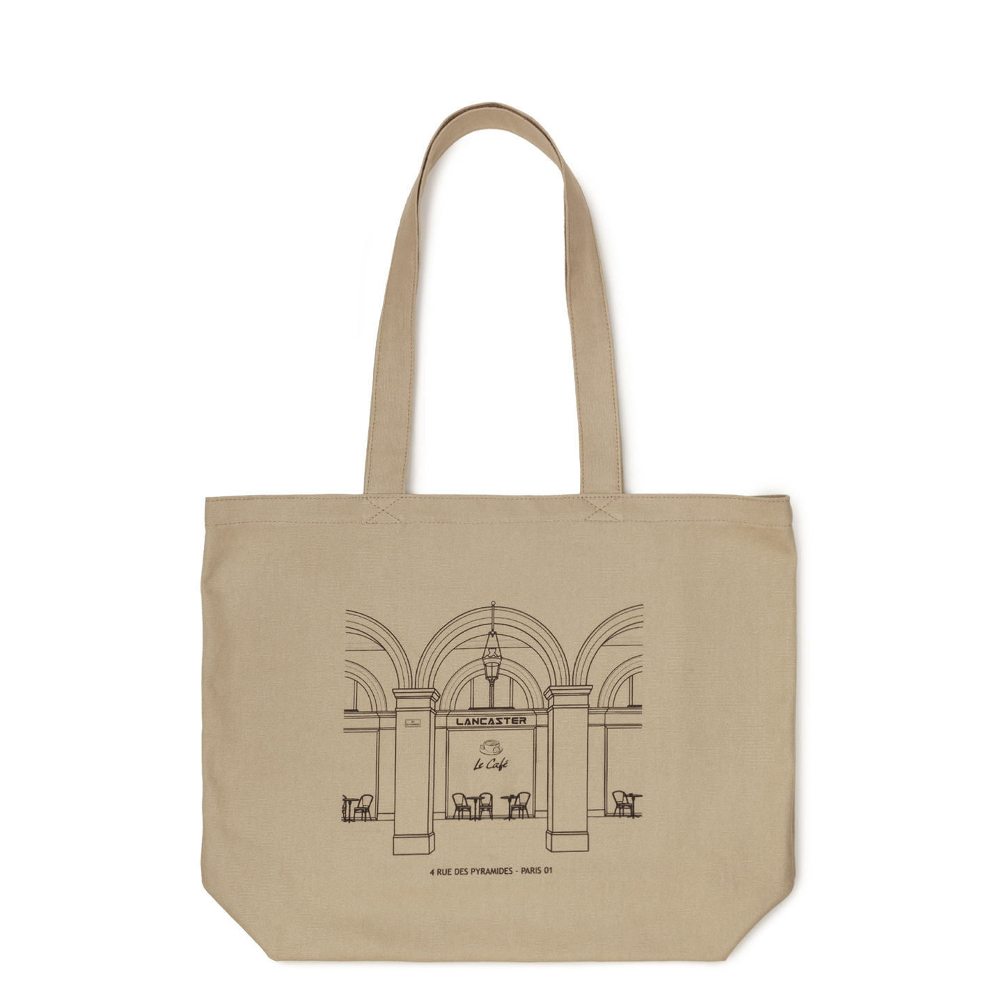 sac cabas épaule - tote bag #couleur_sable