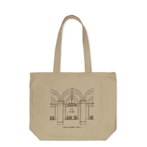 sac cabas épaule - tote bag #couleur_sable