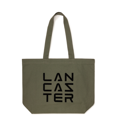 sac cabas épaule - tote bag 3 lines #couleur_kaki