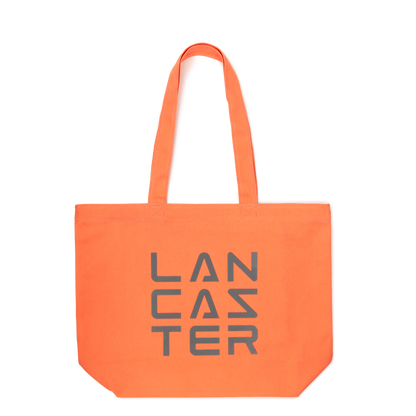 Sac cabas épaule - Tote Bag 3 Lines #couleur_orange